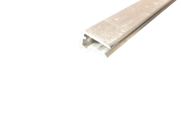 Produktbild von Aluminium U-Profil – Innenmaß 3 Mm, Außenmaß 7 Mm, Höhe 10,5 Mm, 1000 Mm Lang – Für Stegplatten, Glas Und Kunststoff